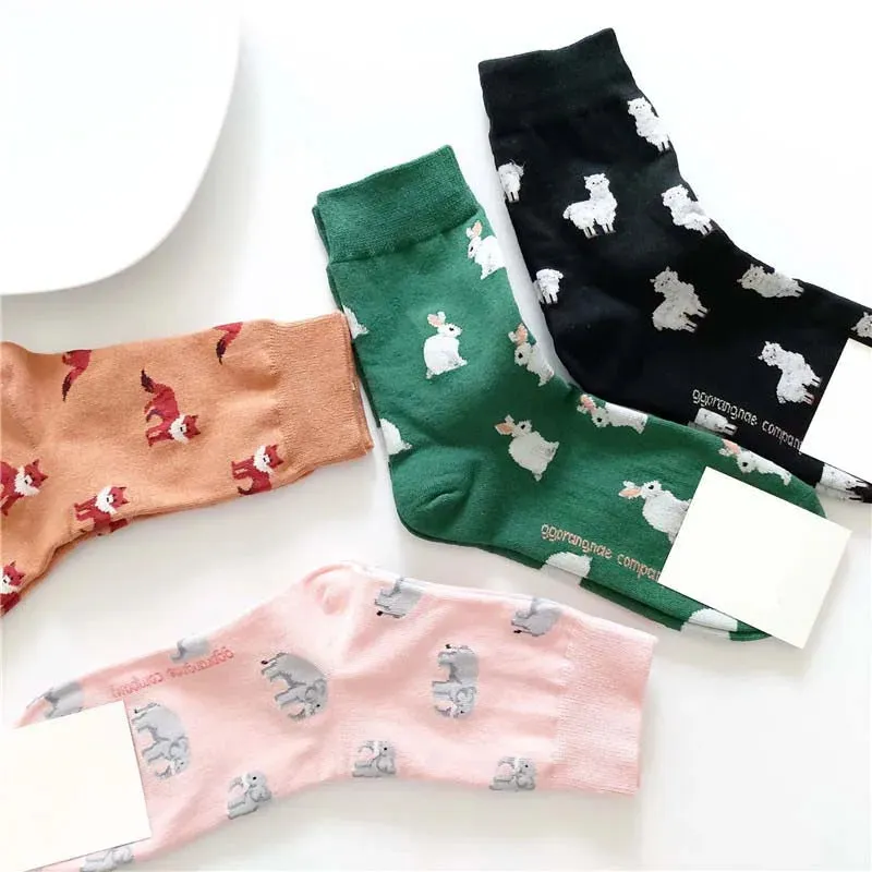 Animal Cotton Socks