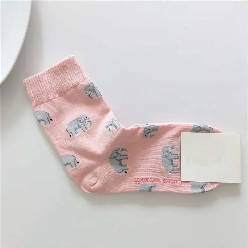 Animal Cotton Socks