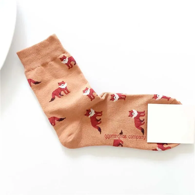 Animal Cotton Socks