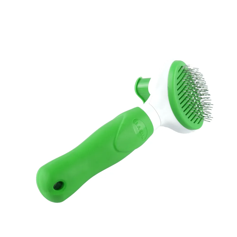 Basil Auto Slicker Brush for Dogs and Cats