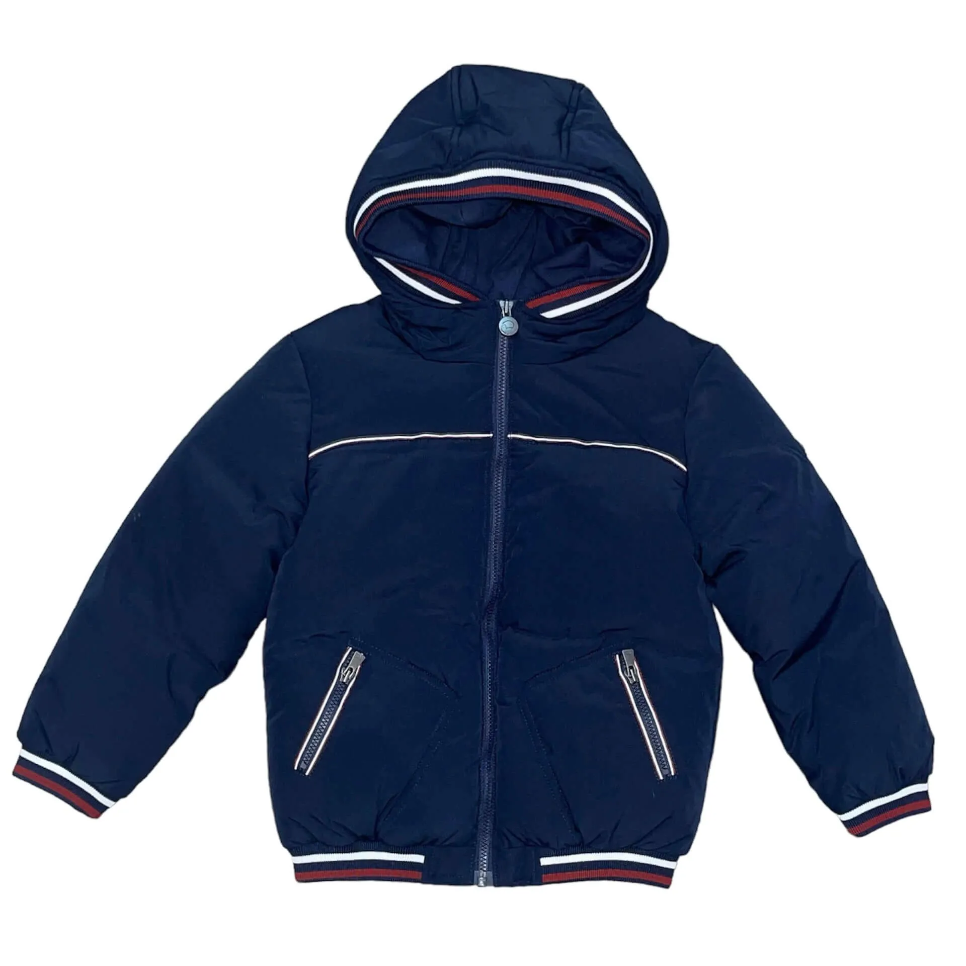 Boys Navy Coat