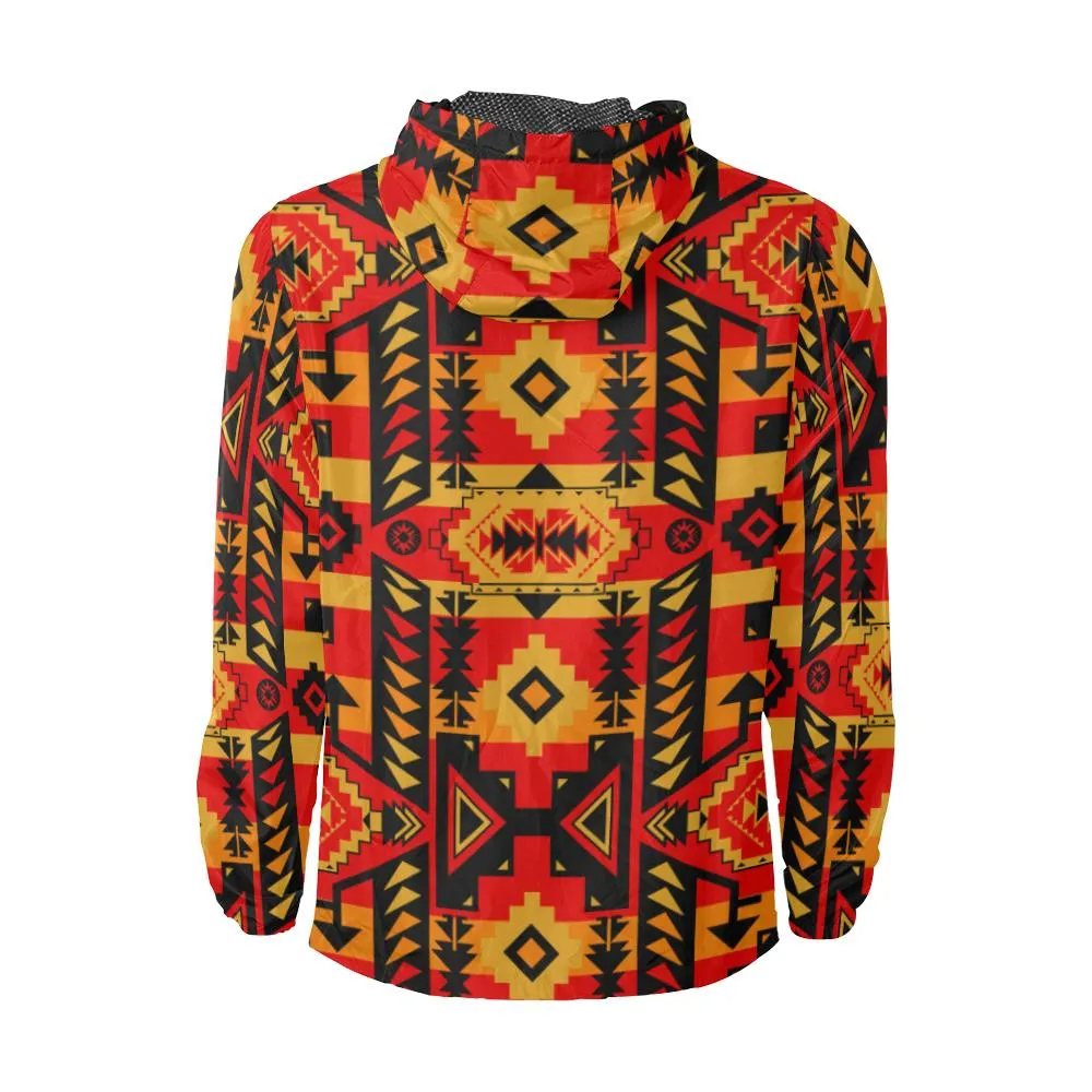 Chiefs Mountain Fire Unisex Windbreaker