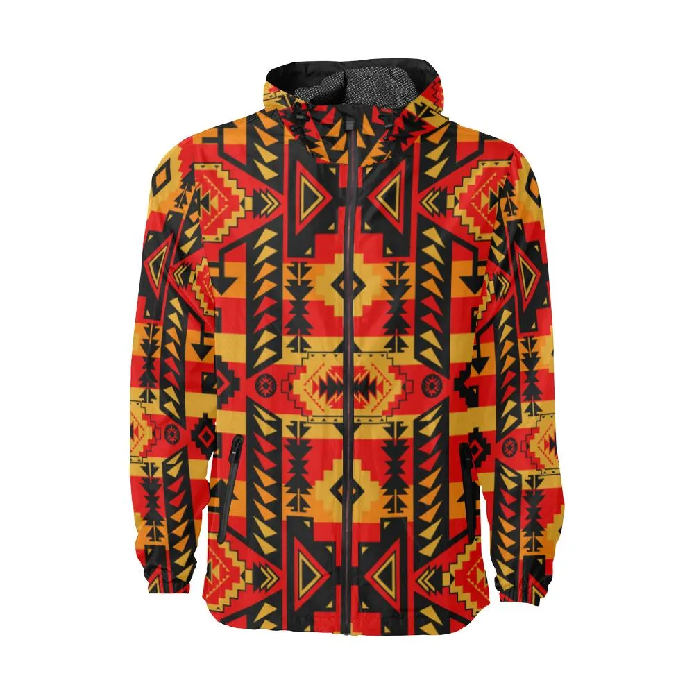 Chiefs Mountain Fire Unisex Windbreaker