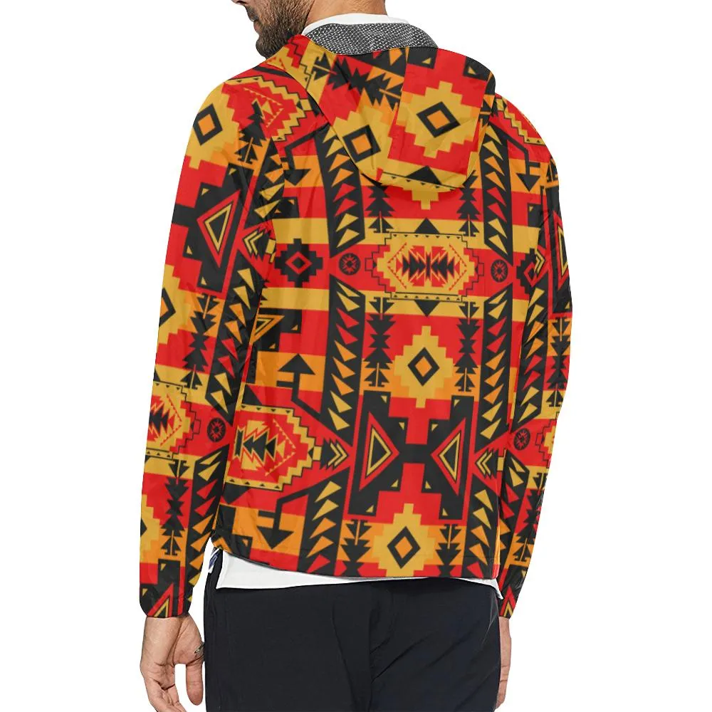 Chiefs Mountain Fire Unisex Windbreaker