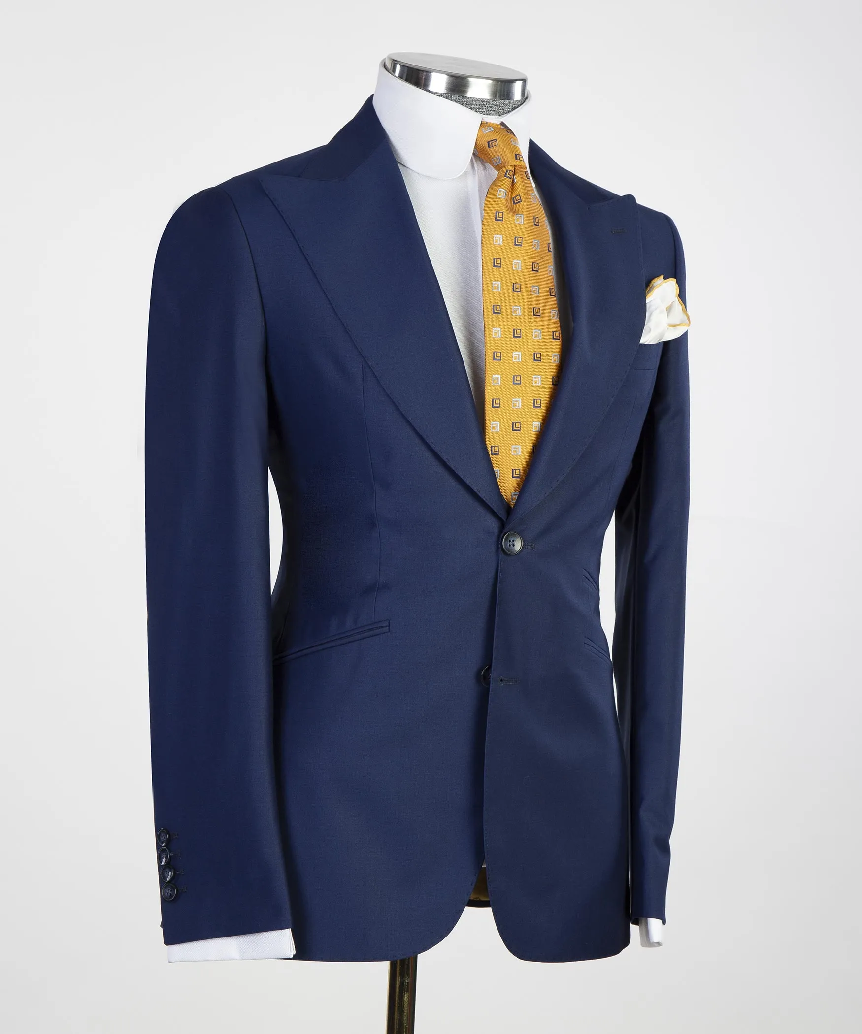 Classic Business Navy Blue Suit