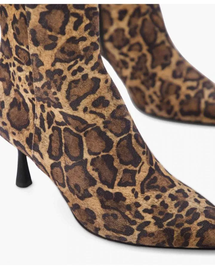 Ide Animal Print Bootie