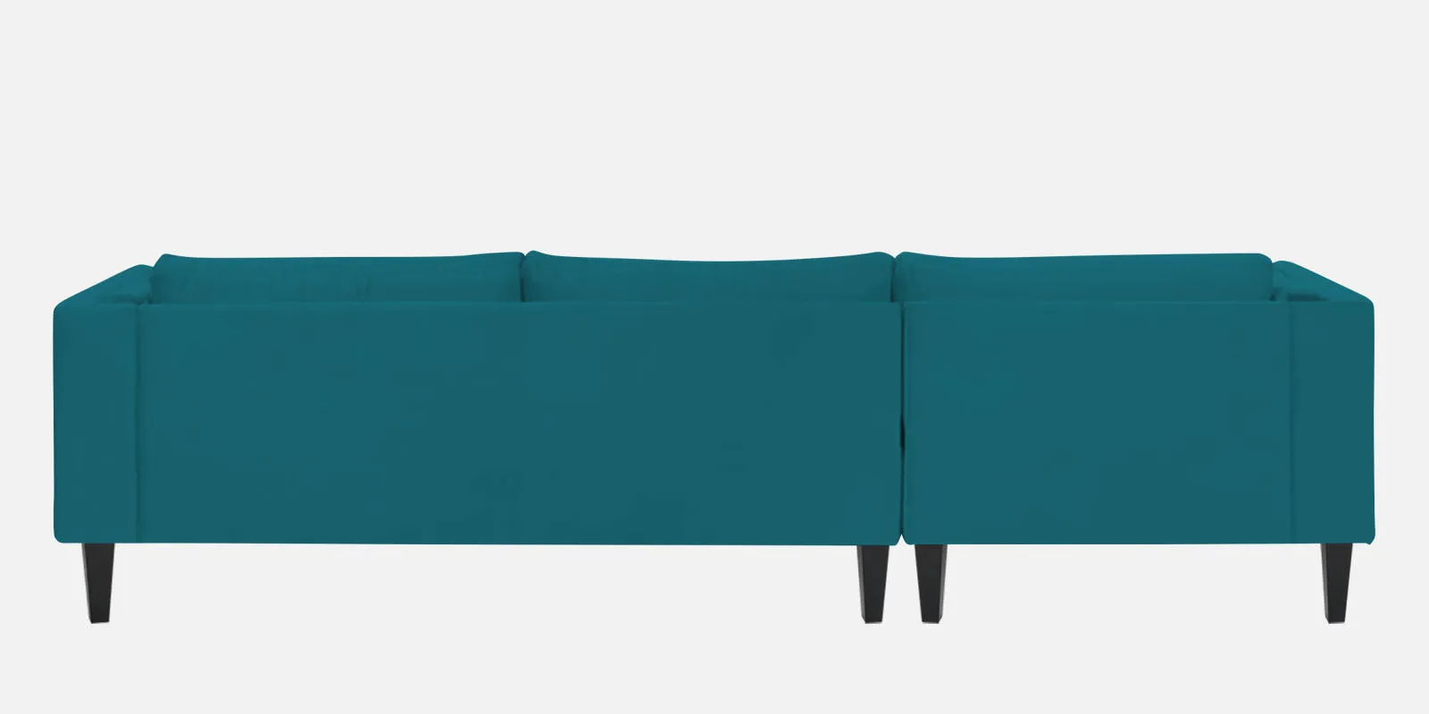 Jasper Velvet RHS Sectional Sofa (3 Lounger) in Pine green Colour