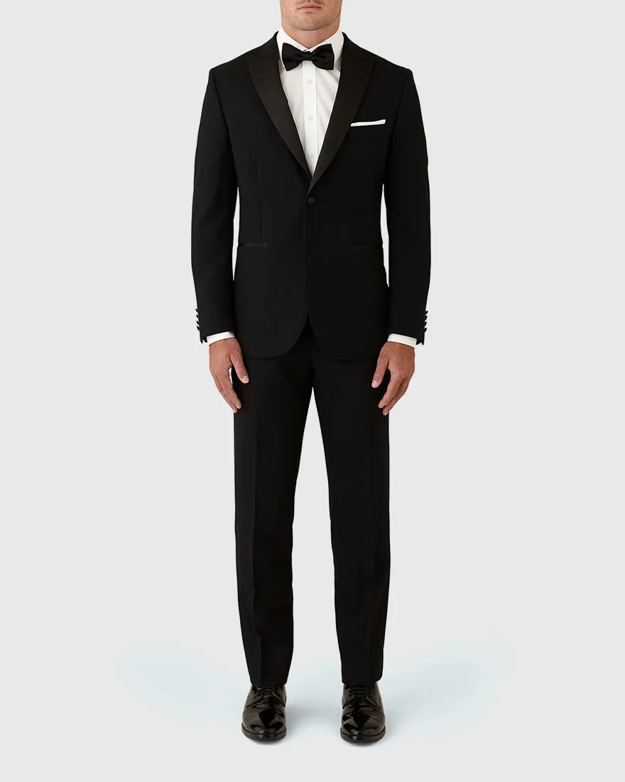 JOE BLACK FCK410 BLACK CITADEL TUXEDO JACKET