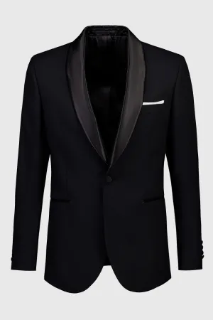 JOE BLACK FCK410 BLACK FORTRESS TUXEDO JACKET