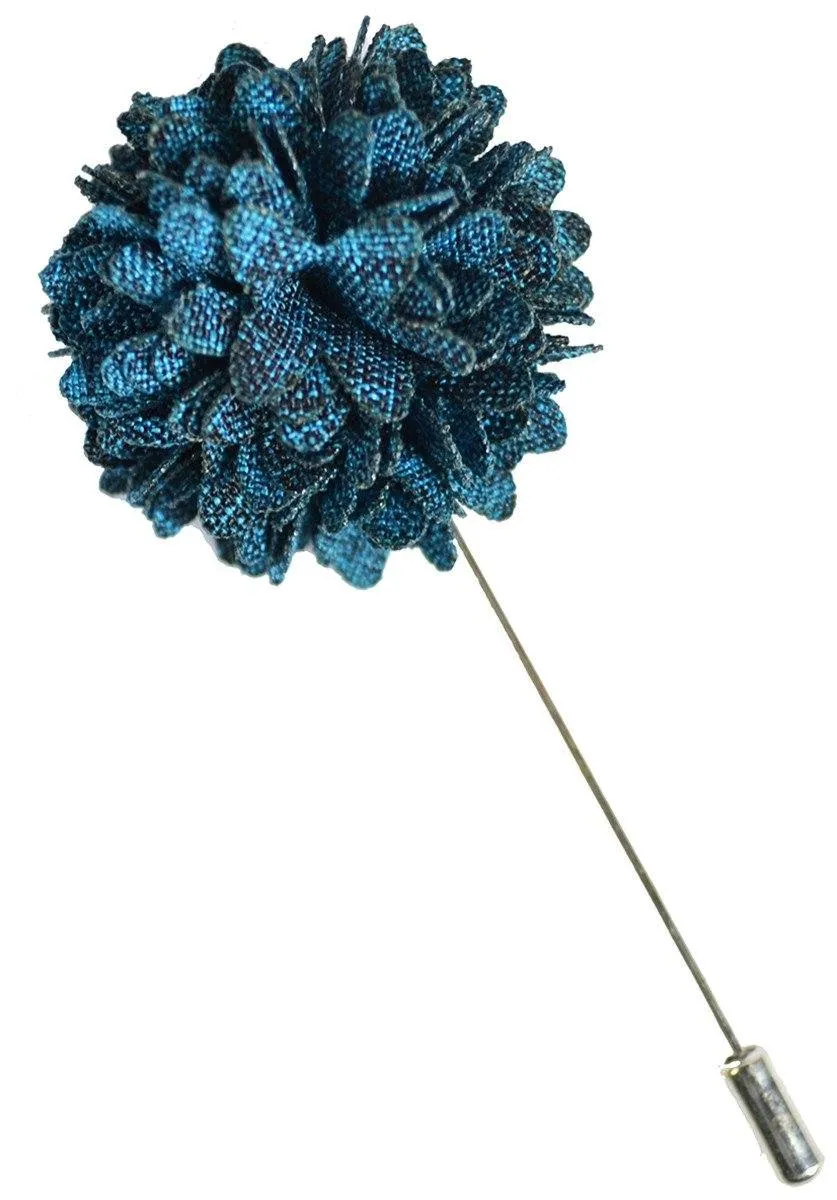 Lyons Blue Lapel Flower