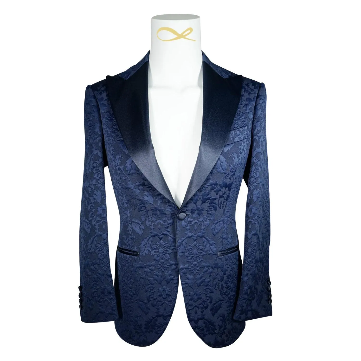 Navy Blue Fiore Jacket