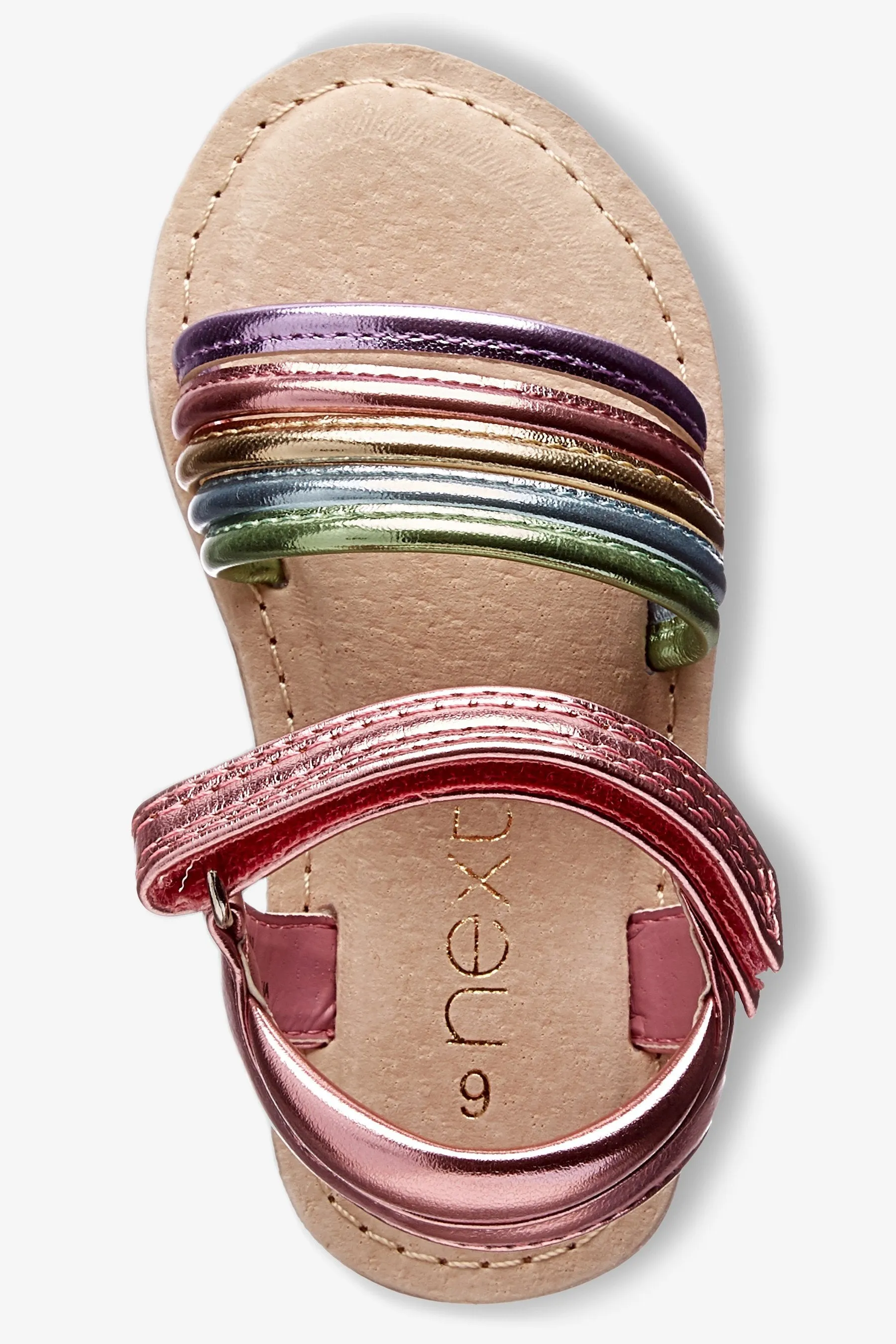 Next Pink Strappy Younger Girls Sandals