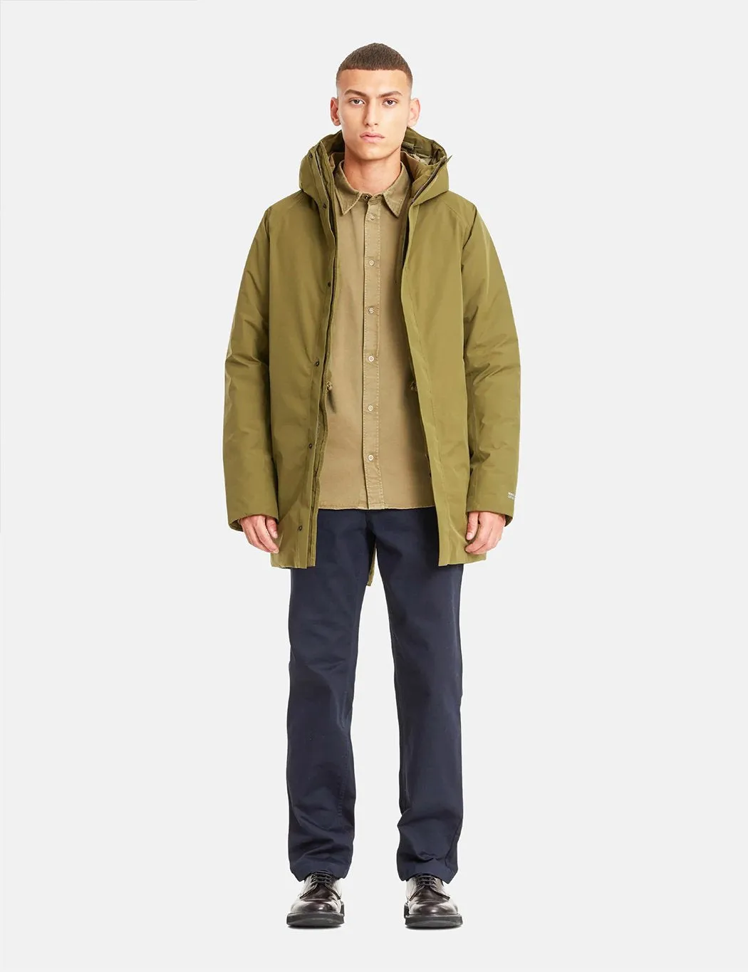 Norse Projects Rokkvi 4.0 Gore Tex Jacket - Sitka Green