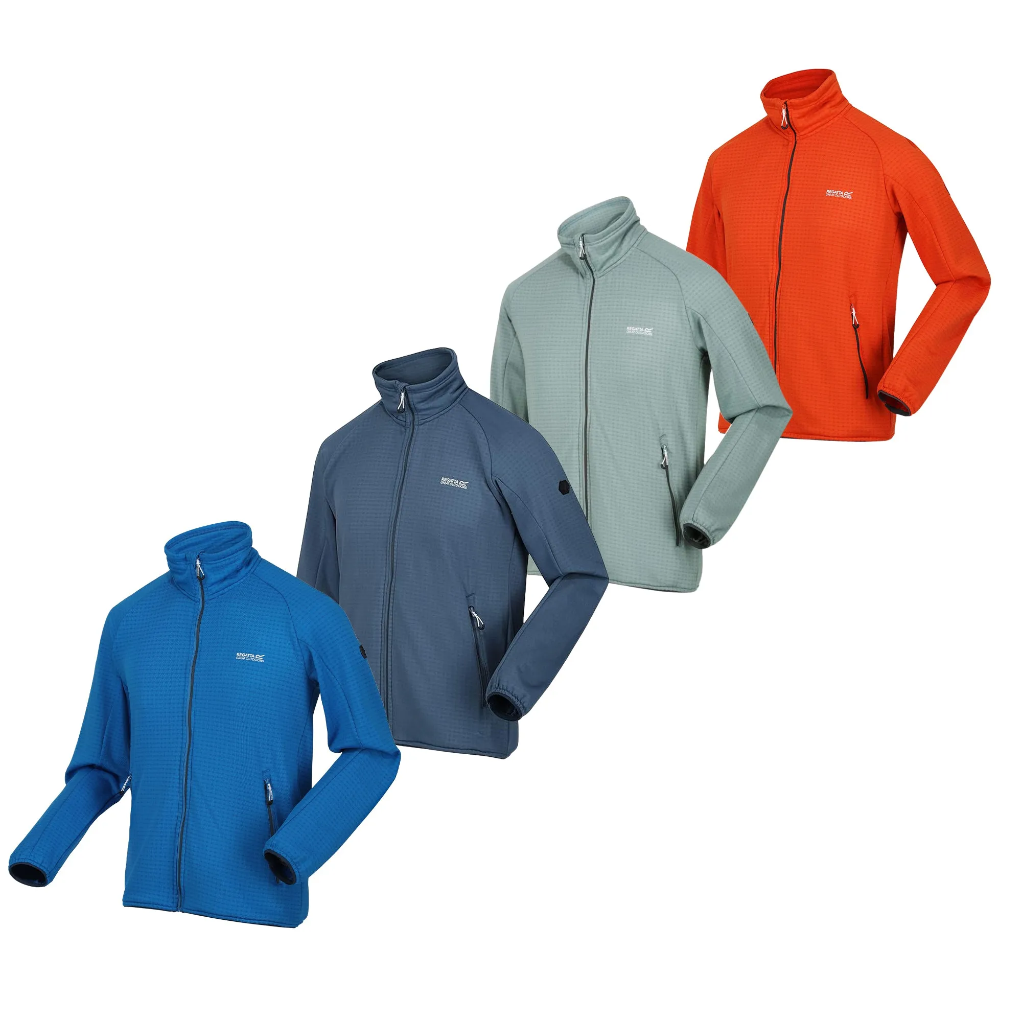 Regatta Mens Highton Lite II Full Zip Fleece Jacket