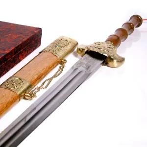 Shaolin Pearwood Spring and Autumn Sword