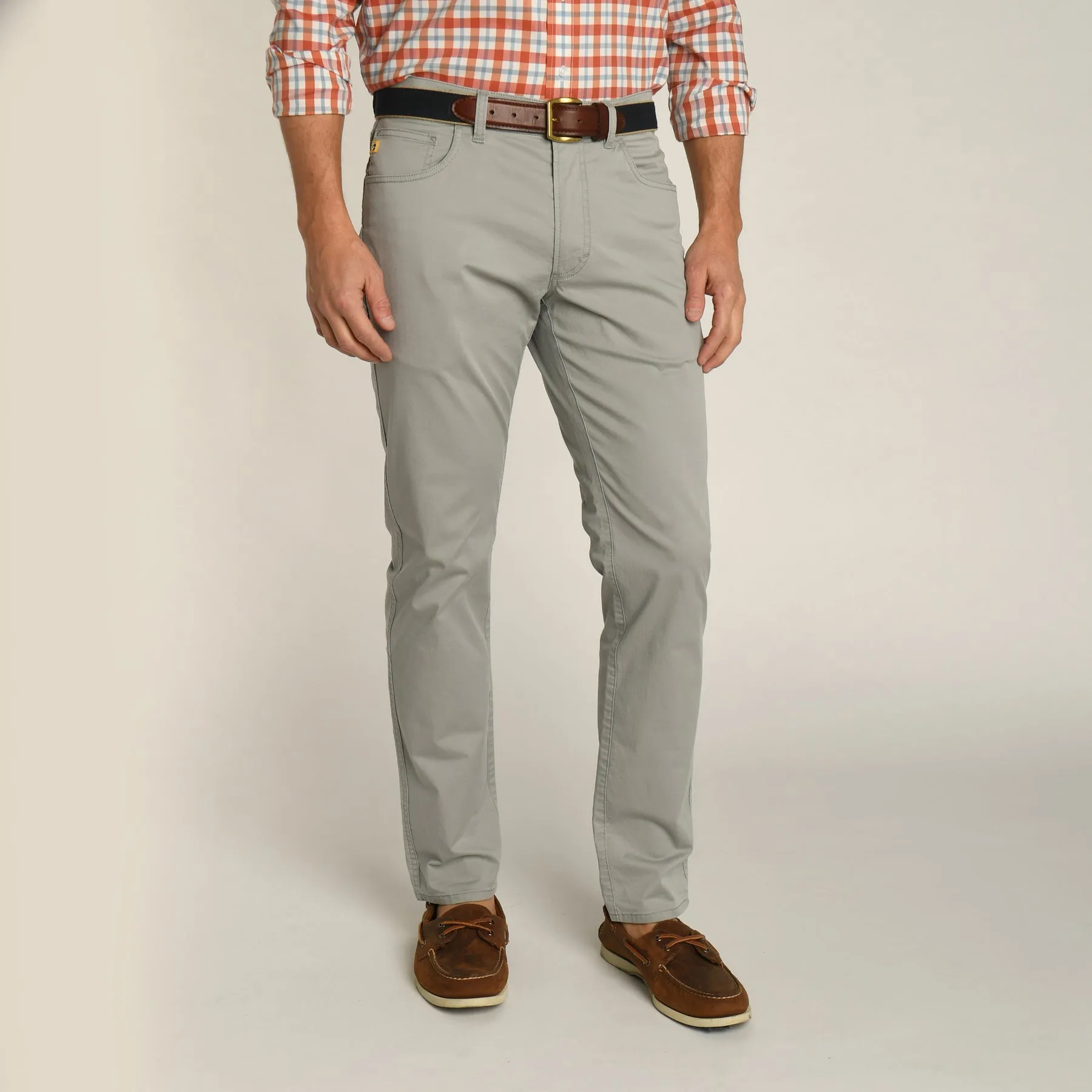 Shoreline Twill 5 Pocket Pant - Limestone Gray