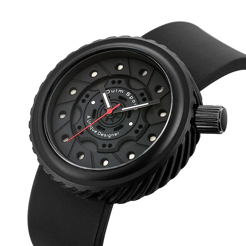 Silicone men's watch trend fashion W22HG85102