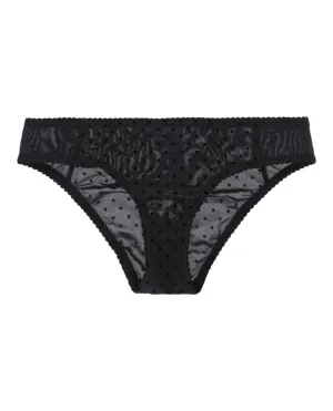 Stella McCartney Velvet Polka Dot Bikini Underwear