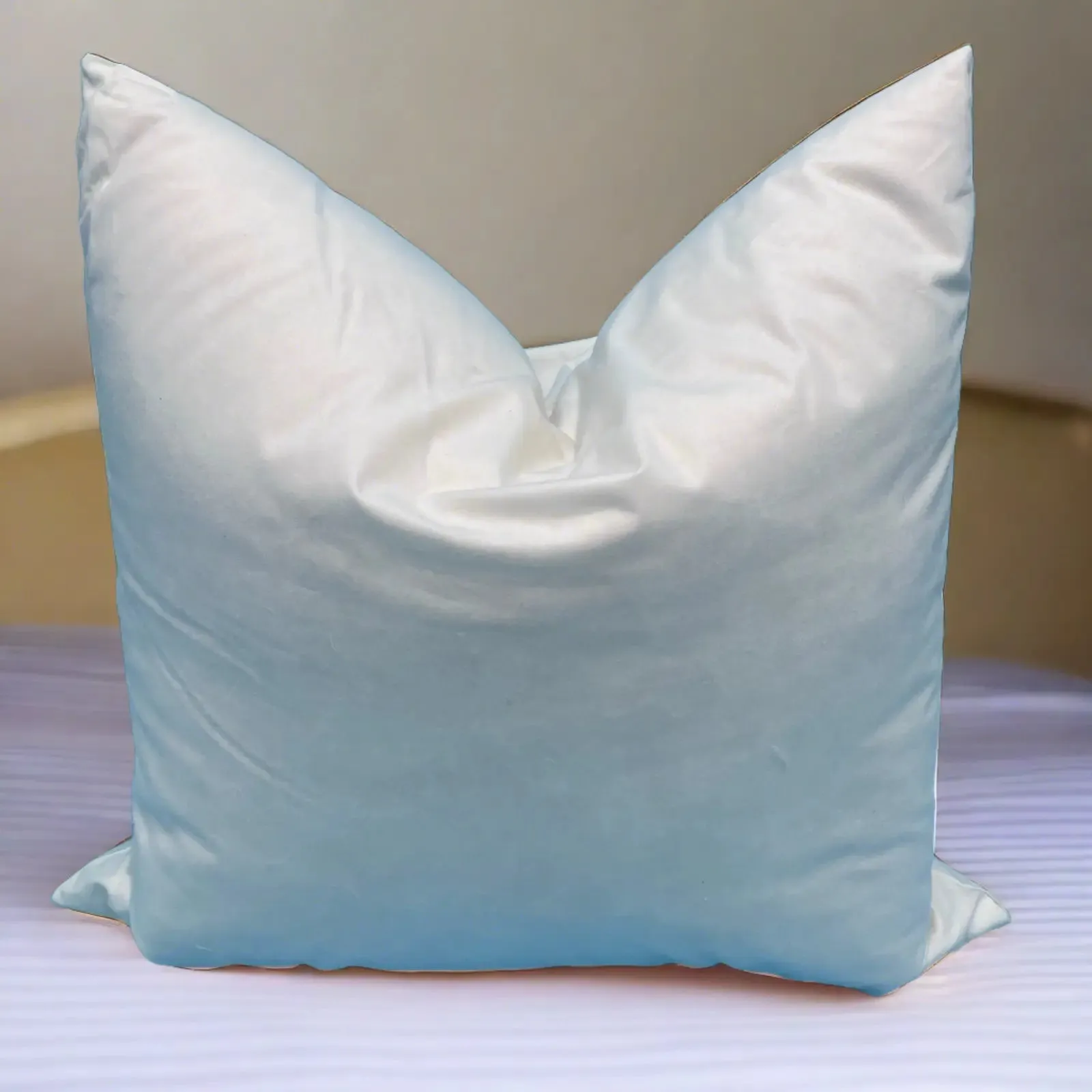 SupremeSoft™ 22" Square 100% White Goose Down Pillow Insert