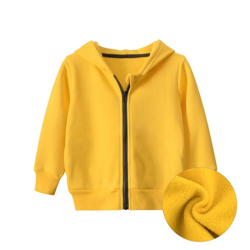 Toddler Boy/Girl 100% Cotton Zipper Coat