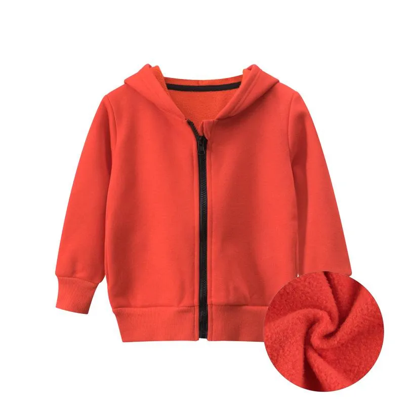 Toddler Boy/Girl 100% Cotton Zipper Coat