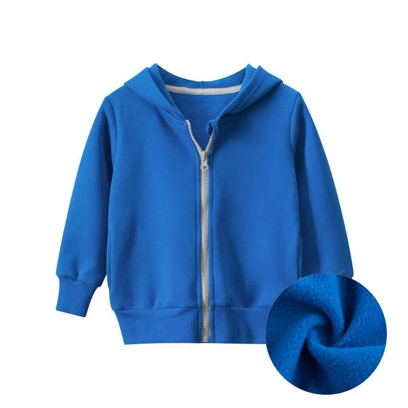 Toddler Boy/Girl 100% Cotton Zipper Coat